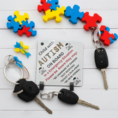 autism awareness autism awareness car window sign