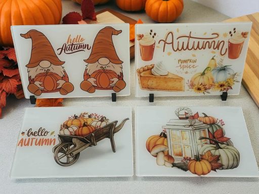 autumn chopping boards