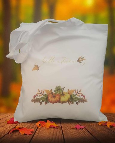 autumn tote bag